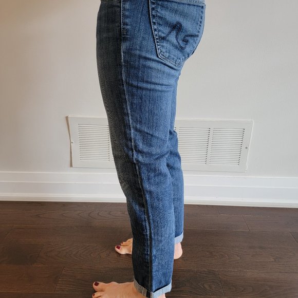 Ag Adriano Goldschmied Stilt Roll-Up Jeans Size 26 - Picture 2 of 7